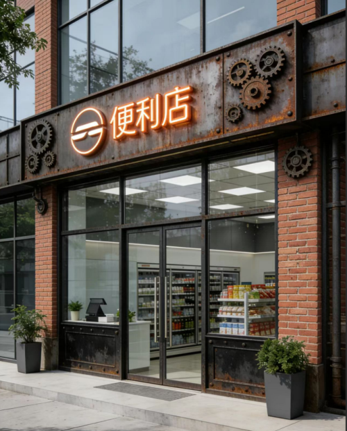 西安品牌店铺门头，西安商业店铺门头，西安万达门头店招