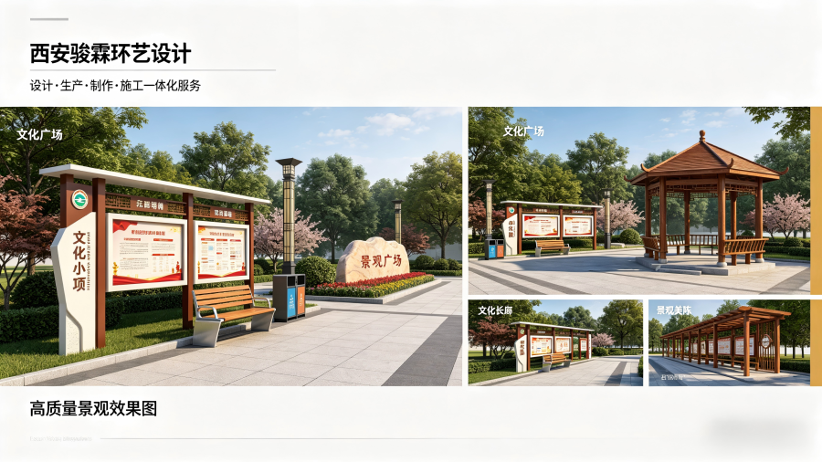 宣传栏定制选骏霖环艺，传递文化，点亮公共空间