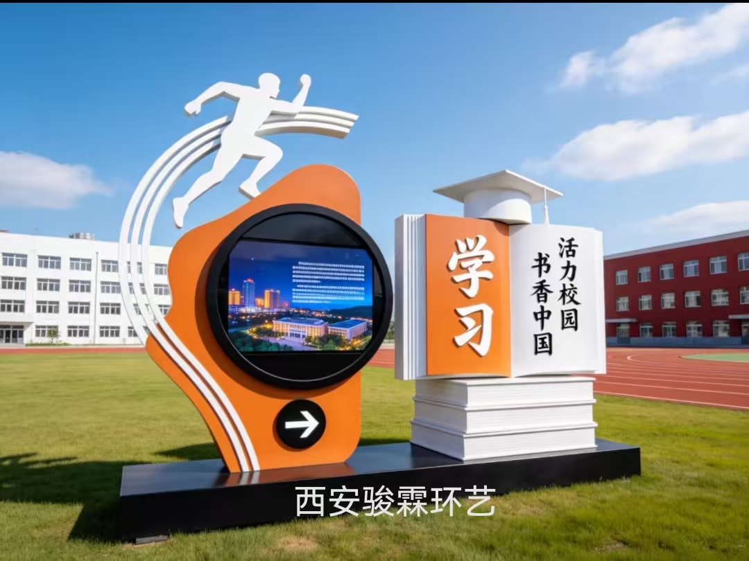 点睛校园，艺塑匠心 —— 西安骏霖环艺用校园小品点亮环境之美