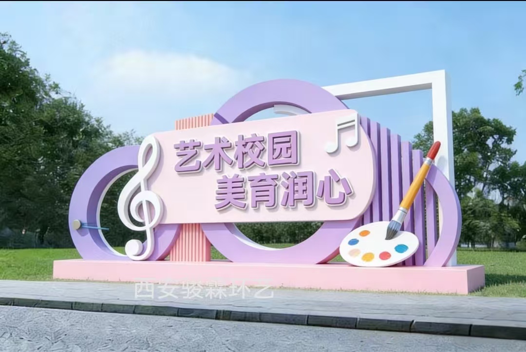校园一站式服务，骏霖环艺省心护航校园环艺建设